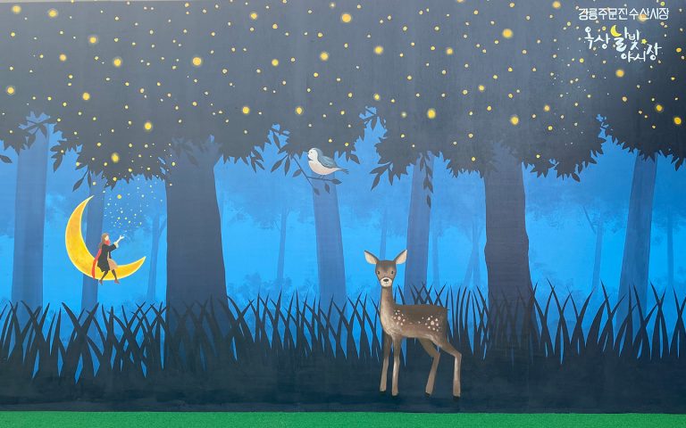 주문진 옥상달빛 야시장 2