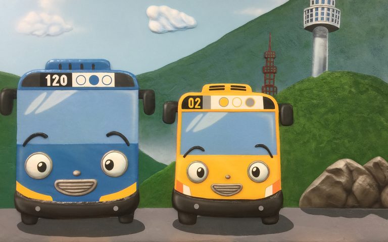 타요 카페 반부조 채색 1